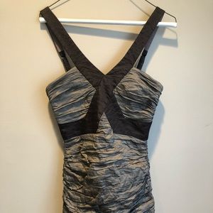 BCBG fitted dress.